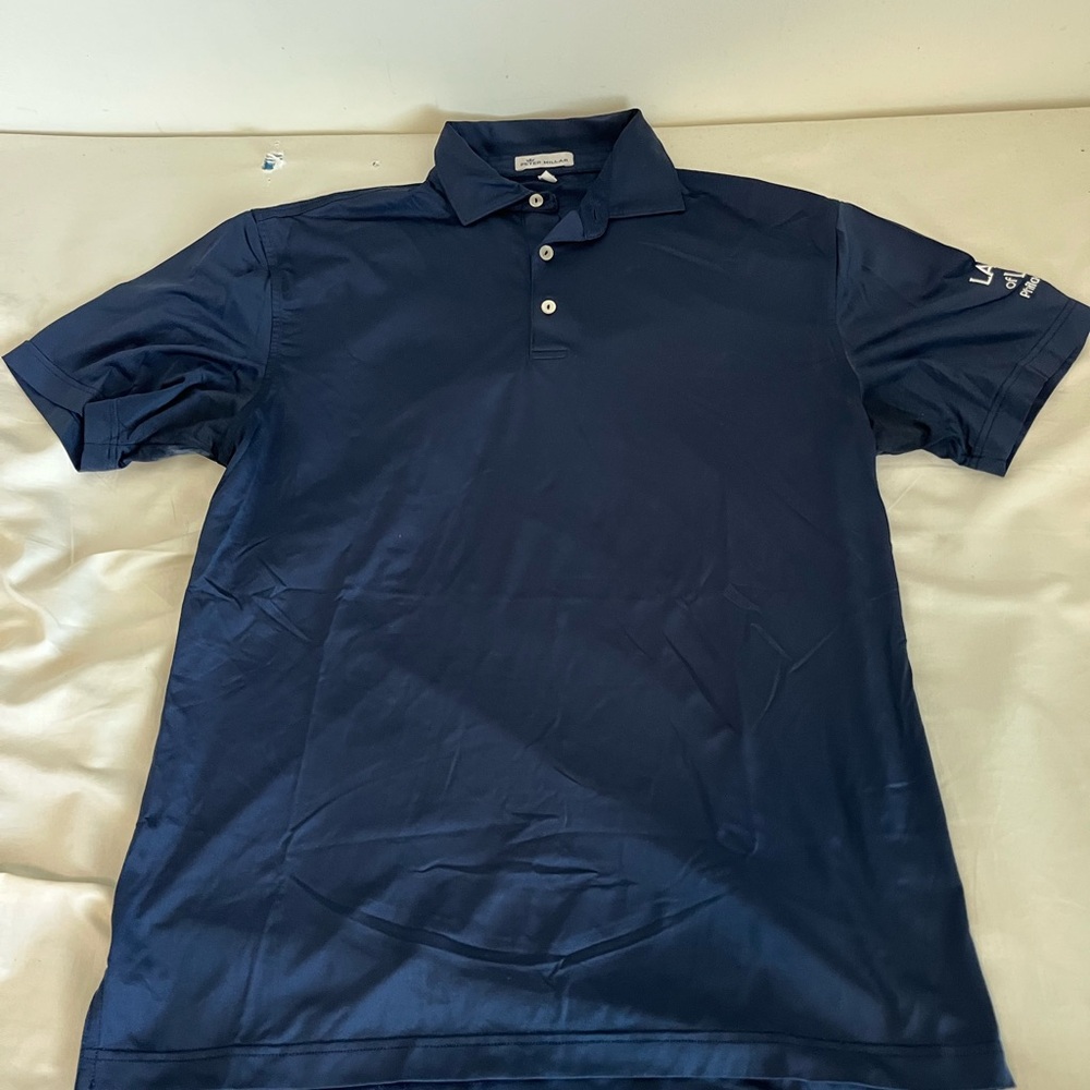Peter Millar Blue Polo Shirt Versatile Style